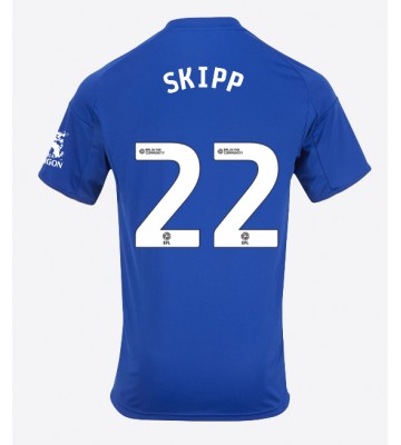 Leicester City Oliver Skipp #22 Hemmatröja 2025-26 Kortärmad